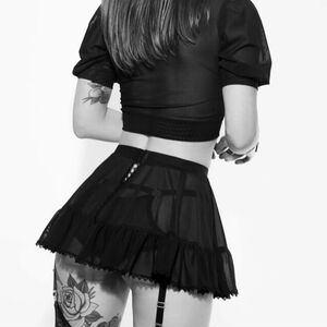 Hopeless Lingerie Ronette Suspender Skirt